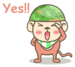 Murphy the Monkey sticker #8858215