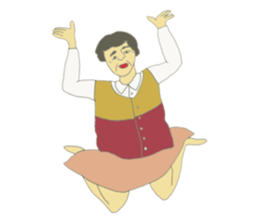 Three Grandma sticker #8858301