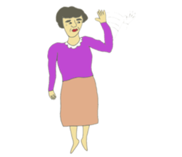 Three Grandma sticker #8858302