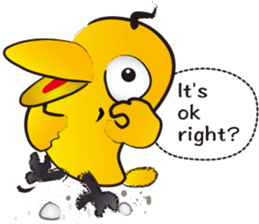 Sticker of talkative Beak. sticker #8858593