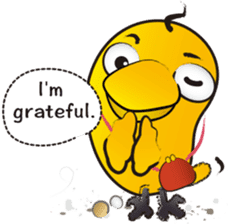 Sticker of talkative Beak. sticker #8858594