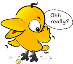 Sticker of talkative Beak. sticker #8858605