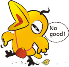 Sticker of talkative Beak. sticker #8858613