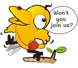 Sticker of talkative Beak. sticker #8858621