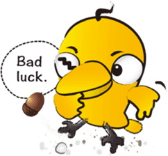 Sticker of talkative Beak. sticker #8858629