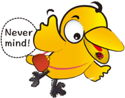 Sticker of talkative Beak. sticker #8858631