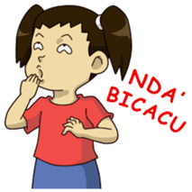 Si Becce Jatuh Cinta sticker #8858716