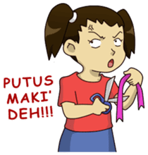 Si Becce Jatuh Cinta sticker #8858717