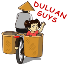 Si Becce Jatuh Cinta sticker #8858722