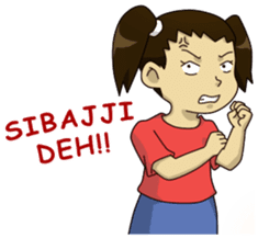 Si Becce Jatuh Cinta sticker #8858733