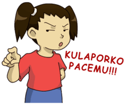 Si Becce Jatuh Cinta sticker #8858749