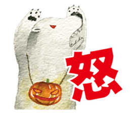 the polarbear around the world sticker #8859799