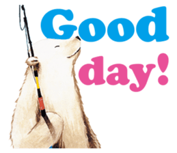 the polarbear around the world sticker #8859808