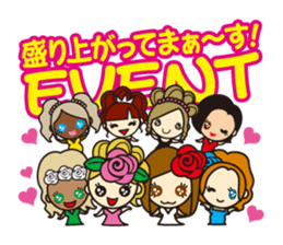 kyabakura and kyaba-ranger sticker #8860512