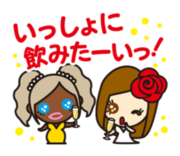 kyabakura and kyaba-ranger sticker #8860516