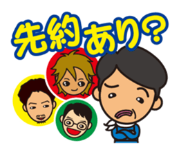 kyabakura and kyaba-ranger sticker #8860534