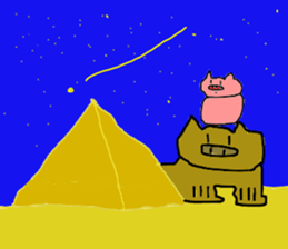 Temoti pig sticker #8860697