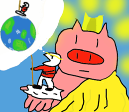 Temoti pig sticker #8860711