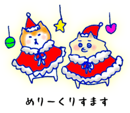 Winter:Pome & Shiba sticker #8861141