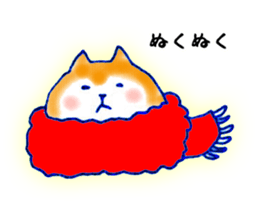 Winter:Pome & Shiba sticker #8861147