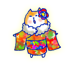 Winter:Pome & Shiba sticker #8861167