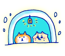Winter:Pome & Shiba sticker #8861171