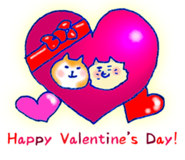 Winter:Pome & Shiba sticker #8861174