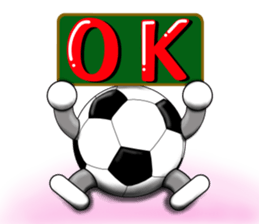 The ball is a friend    English ver.1 sticker #8861218