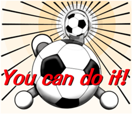 The ball is a friend    English ver.1 sticker #8861248