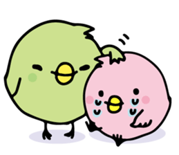 A pink chick version2 sticker #8861298
