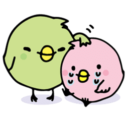 A pink chick version2 sticker #8861298