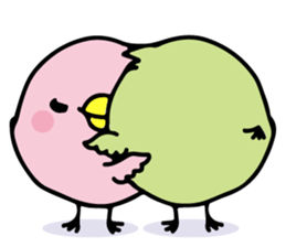 A pink chick version2 sticker #8861300