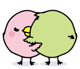 A pink chick version2 sticker #8861300