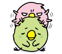 A pink chick version2 sticker #8861302