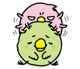 A pink chick version2 sticker #8861302