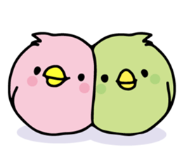 A pink chick version2 sticker #8861303