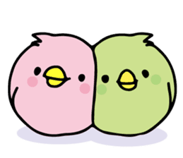 A pink chick version2 sticker #8861303