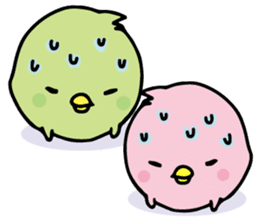 A pink chick version2 sticker #8861304
