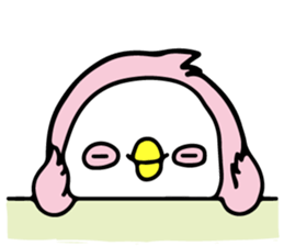 A pink chick version2 sticker #8861319