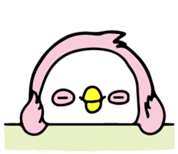 A pink chick version2 sticker #8861319