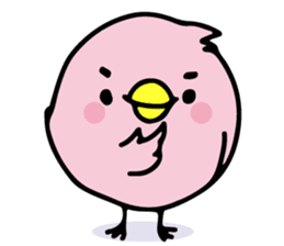 A pink chick version2 sticker #8861324
