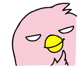 A pink chick version2 sticker #8861325
