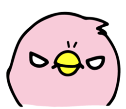 A pink chick version2 sticker #8861326