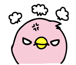 A pink chick version2 sticker #8861327
