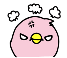 A pink chick version2 sticker #8861327