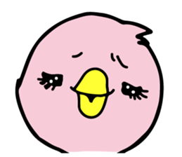 A pink chick version2 sticker #8861333