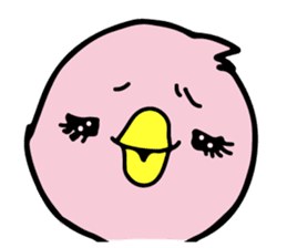 A pink chick version2 sticker #8861333