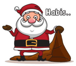 Om Santa sticker #8861827