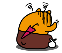 Ping-tung the Liu-Lang Bear sticker #8861944