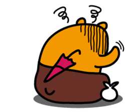 Ping-tung the Liu-Lang Bear sticker #8861944